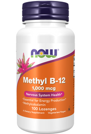 NOW - Methyl B-12 1000 МКГ - 100 Дражета