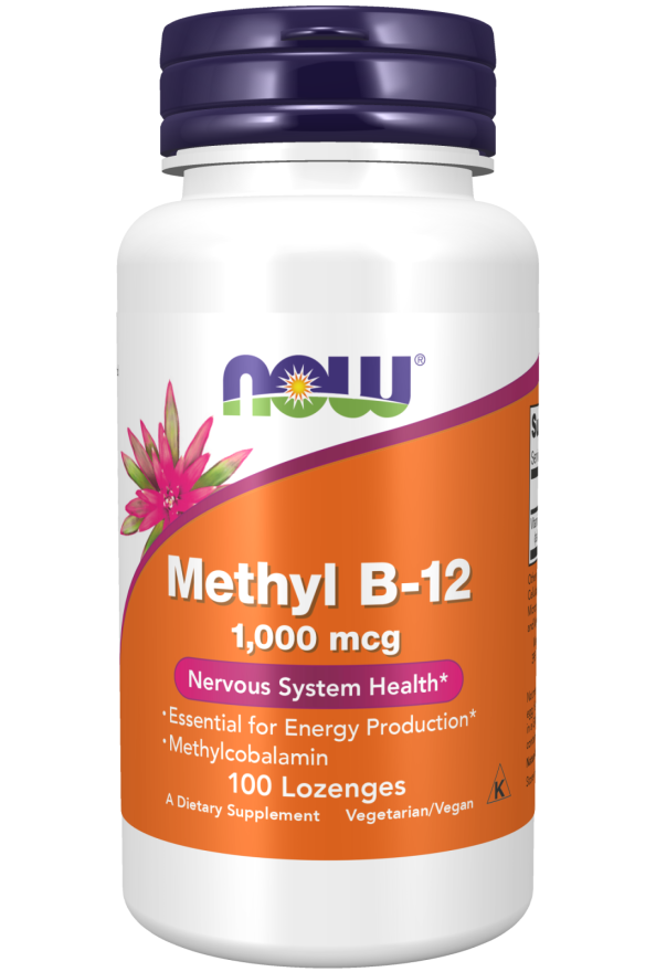 NOW - Methyl B-12 1000 МКГ - 100 Дражета