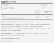 NOW - Chromium Picolinate 200 МКГ - 250 Капсули