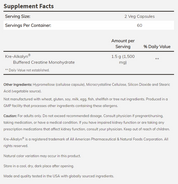 NOW Sports - Kre-Alkalyn Creatine 750 МГ - 120 Капсули