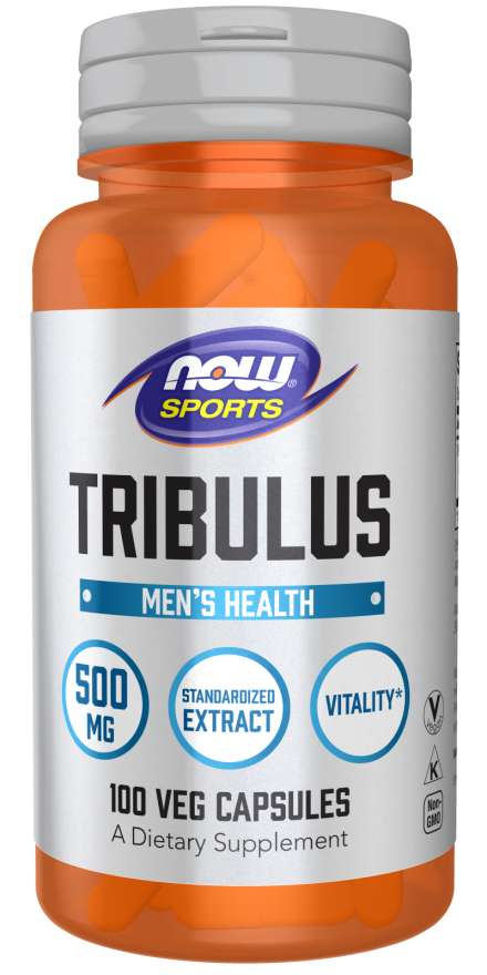 NOW Sports - Tribulus 500 МГ - 100 Капсули