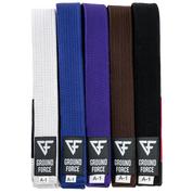 Черен колан за BJJ от Ground Force