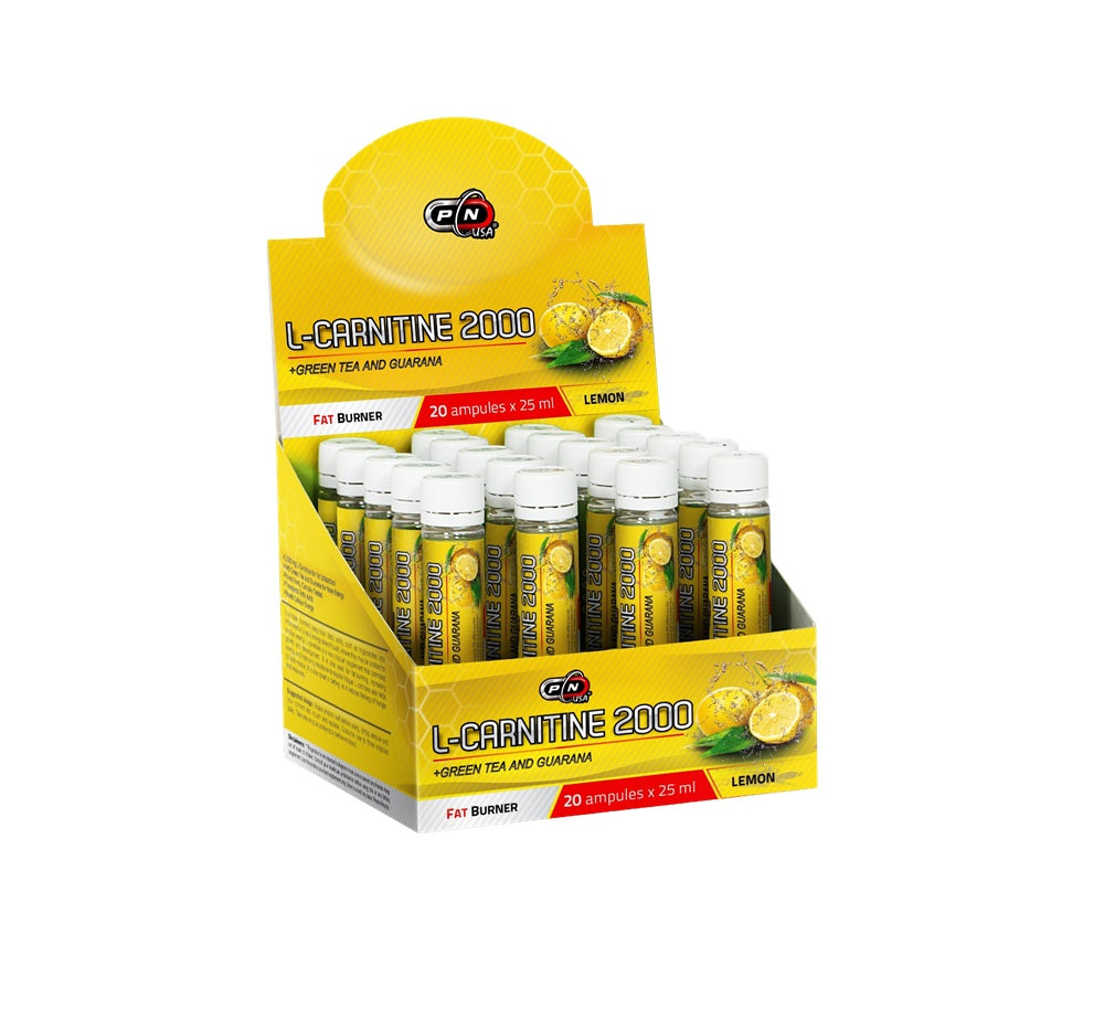 Pure Nutrition - L-CARNITINE 2000 МГ ЛИМОН - 25 МЛ Ампула