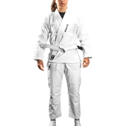 BJJ ги за жени от Ground Force - Basic Gi V2 - бяло