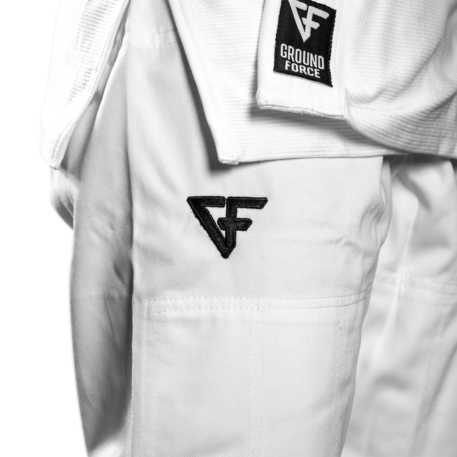 BJJ ги за жени от Ground Force - Basic Gi V2 - бяло