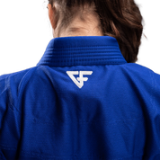 BJJ ги за жени от Ground Force - Basic Gi V2 - синьо