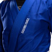 BJJ ги за жени от Ground Force - Basic Gi V2 - синьо
