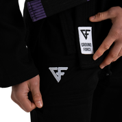 BJJ ги за мъже от Ground Force - Basic V2 - черно