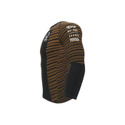 Рашгард от Kano Kimonos - дълги ръкави, ранкиран - кафяв