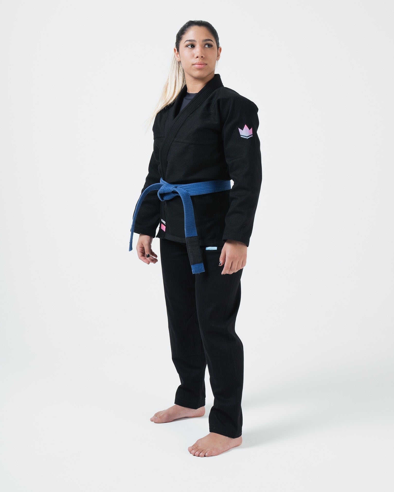 BJJ ги за жени от KINGZ Empowered Women's черно