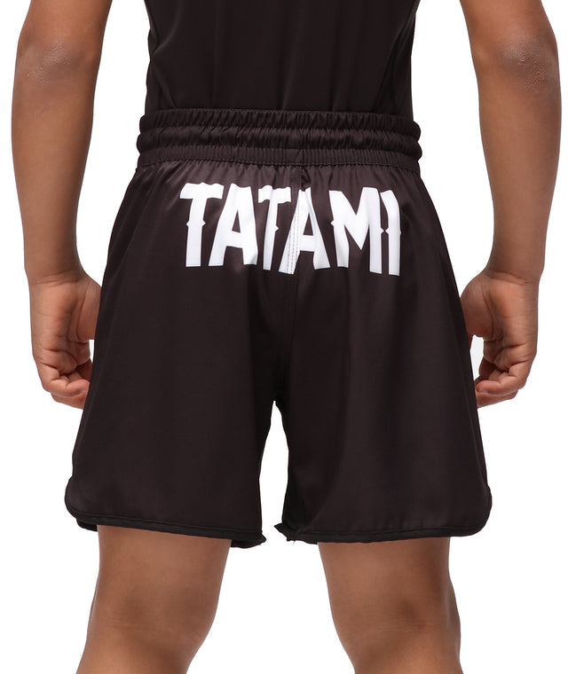 Детски къси панталони от Tatami Fightwear - Raven - черни